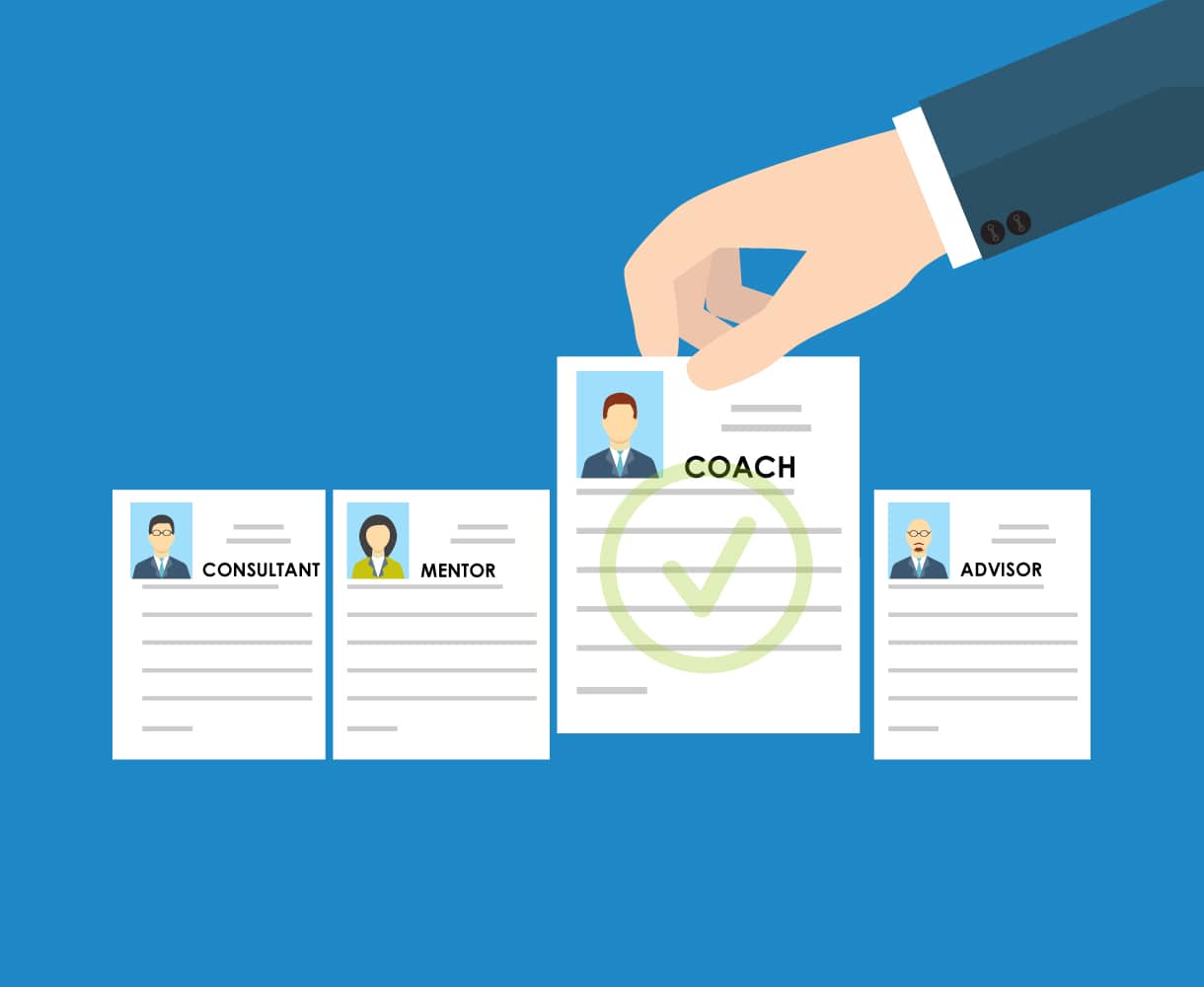 What is the difference between a coach, consultant, advisor or mentor?